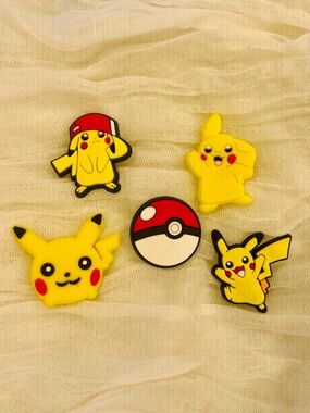 Pokemon Croc Charms, Jibbitz - Set #32